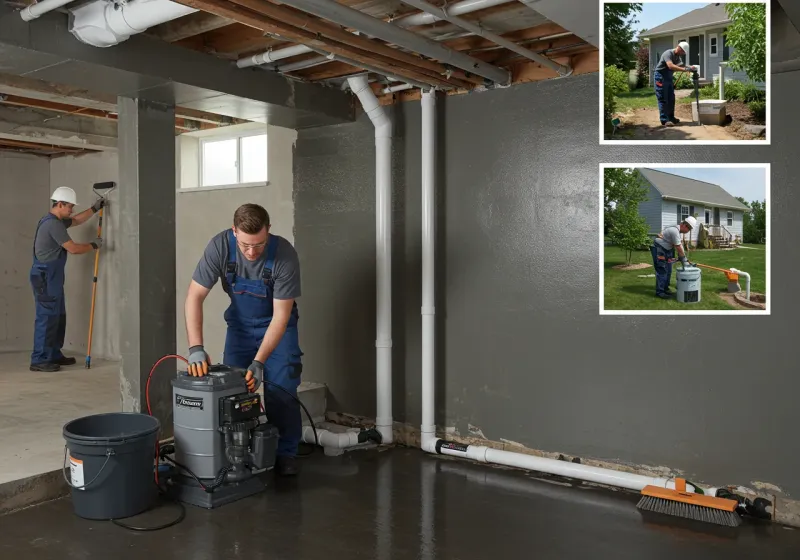 Basement Waterproofing and Flood Prevention process in Hales Corners, WI